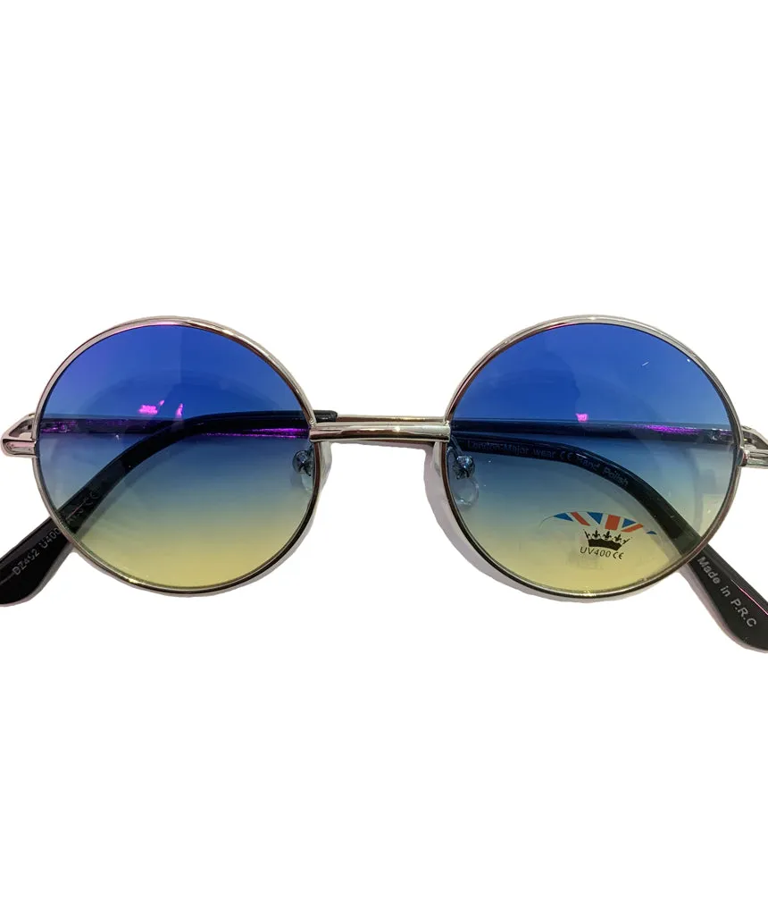 Round Sunglasses Colored Frames