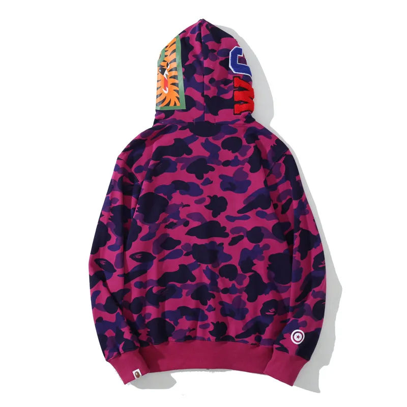 Shark Camo Zip Up from Original Edition Bathing Ape