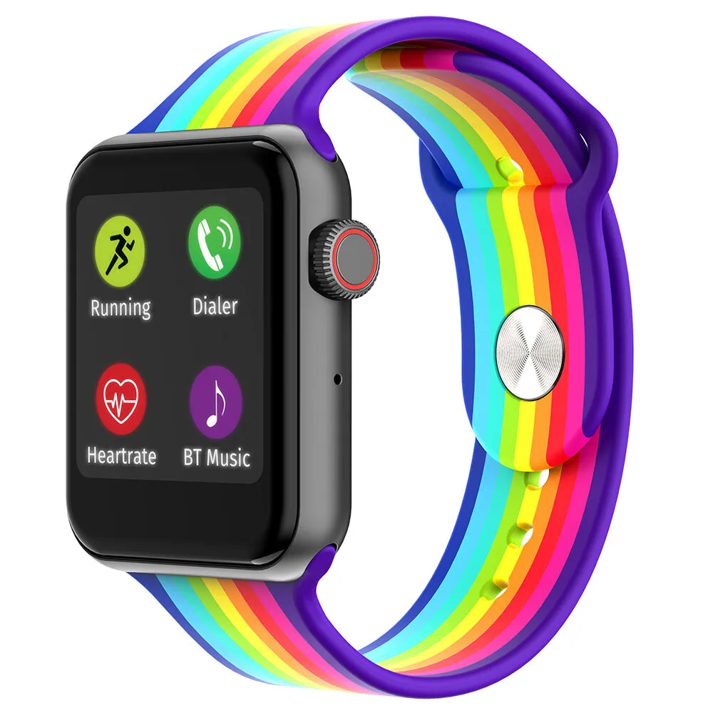 SLIDE SW500 Smartwatch, Rainbow