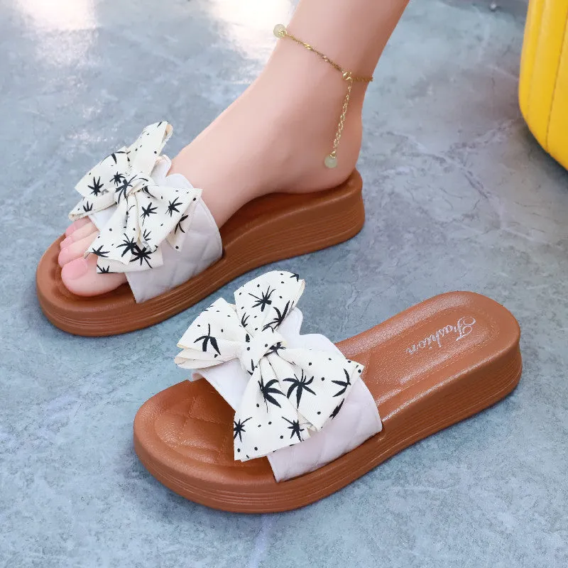 Summer Time Adorable Ribbon Sandals SP19147