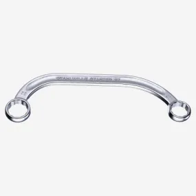 Stahlwille 27 Double Ended Ring Spanner STARTER (Half-Moon), 16 x 18 mm