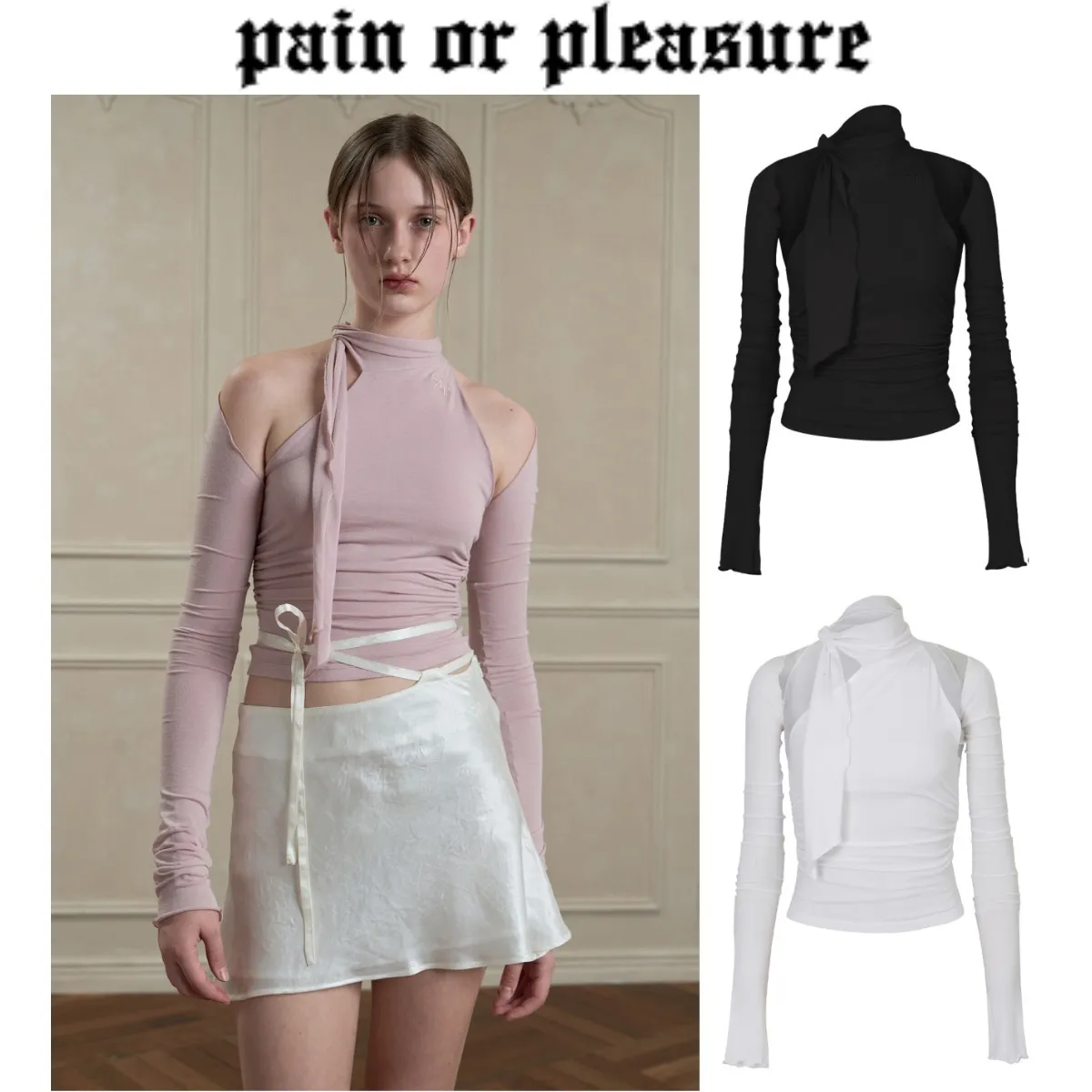 Elegant Street Style Plain Cardigans by PAIN OR PLEASURE