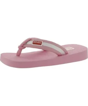 Striped Platform Thong Sandals for Women - Kenzo