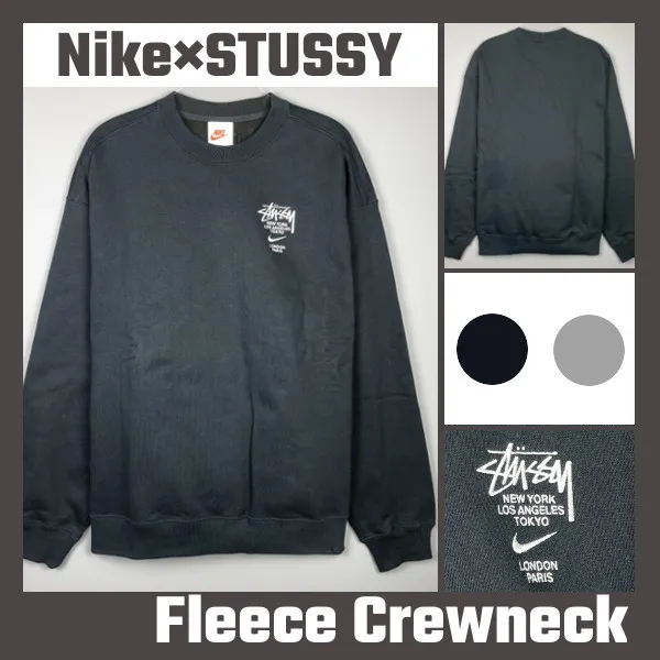 STUSSY | Street Style Collaboration Skater Style Sweatshirts