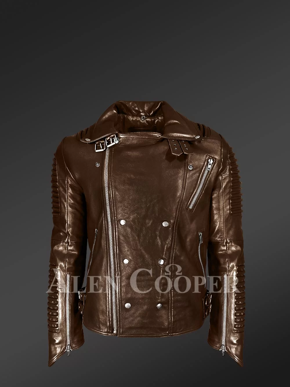Stylish and Trendy Men's Leather Biker Jackets