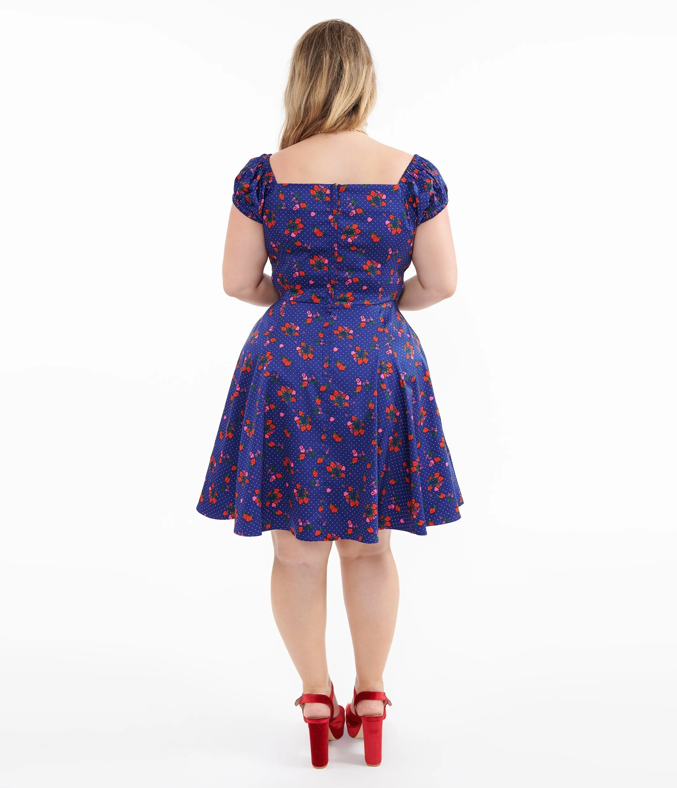 1950s Plus Size Dolores Mini Dress