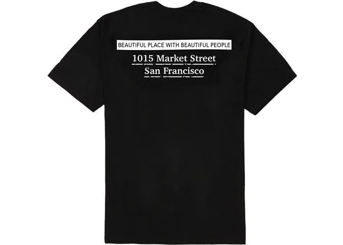 Supreme | San Francisco Box Logo Tee Black