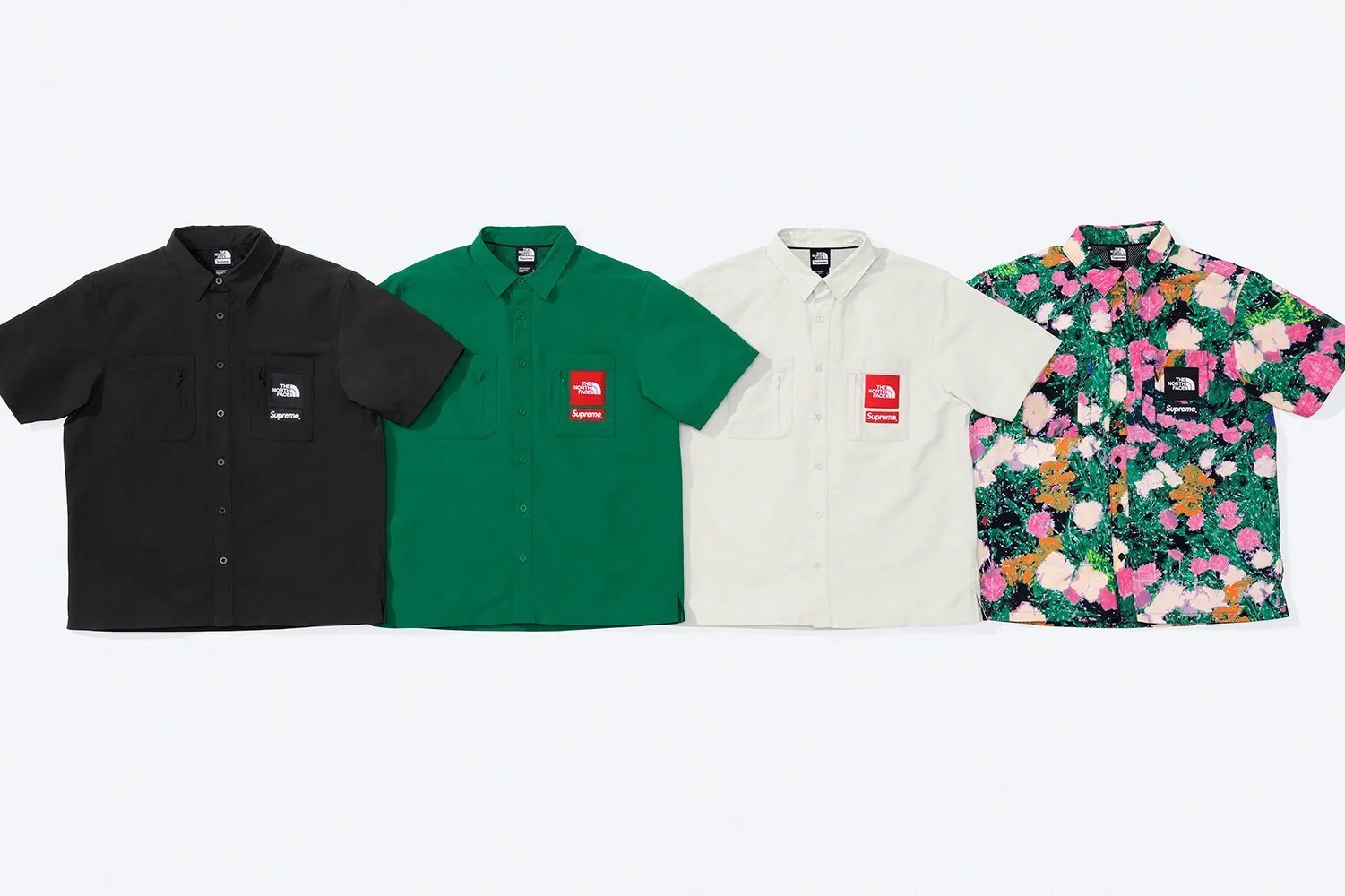 Supreme Flower Patterns Unisex Street Style Collaboration