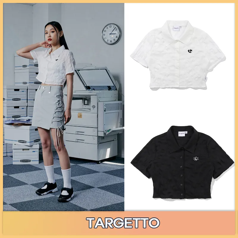 Street Style Logo Shirts & Blouses