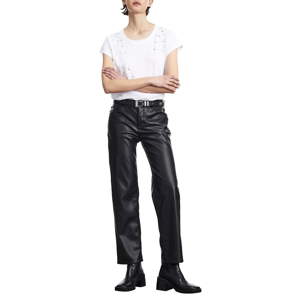 The Kooples Faux Leather Pants