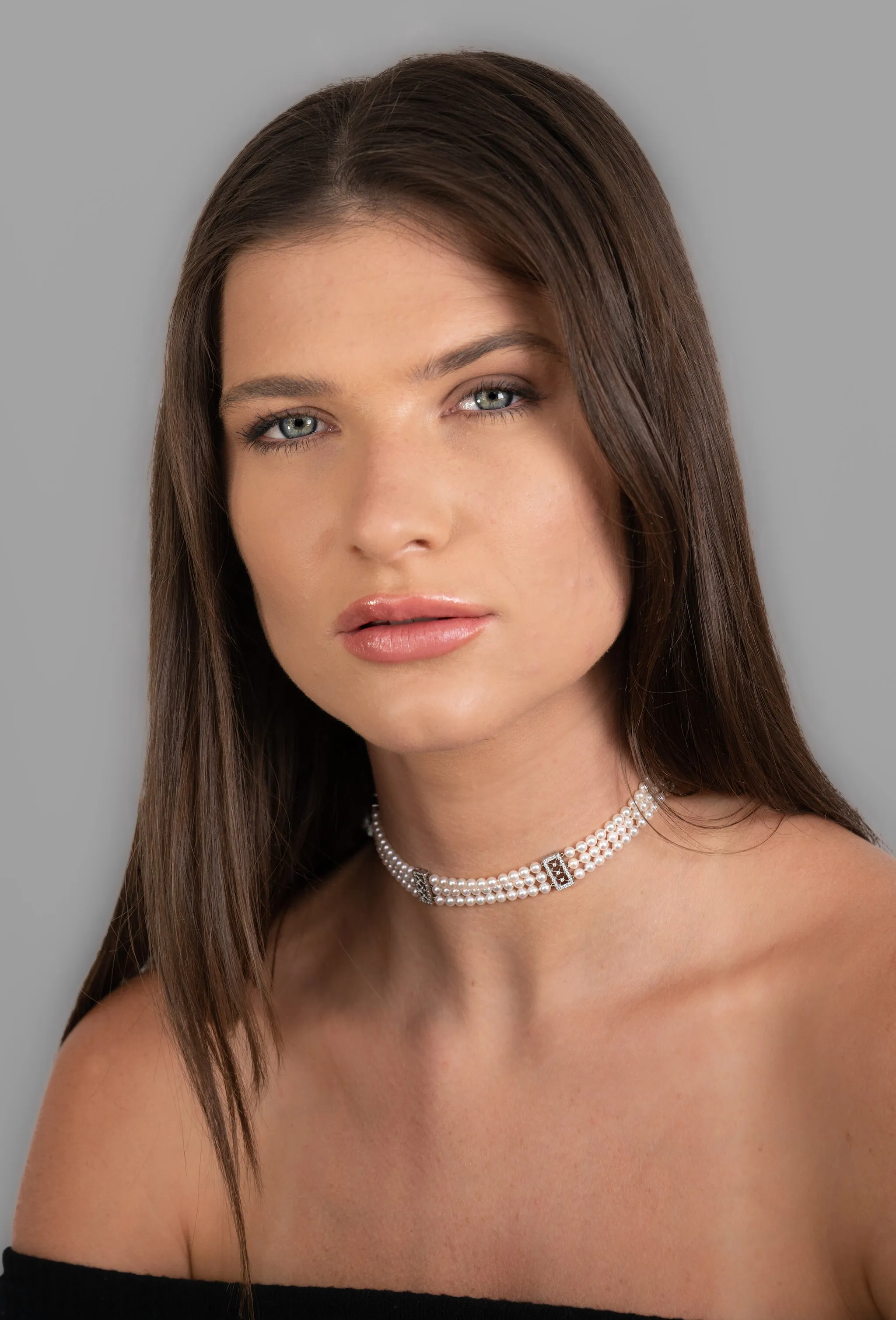 Diamond Pearl Platinum Necklace by Tiffany & Co.