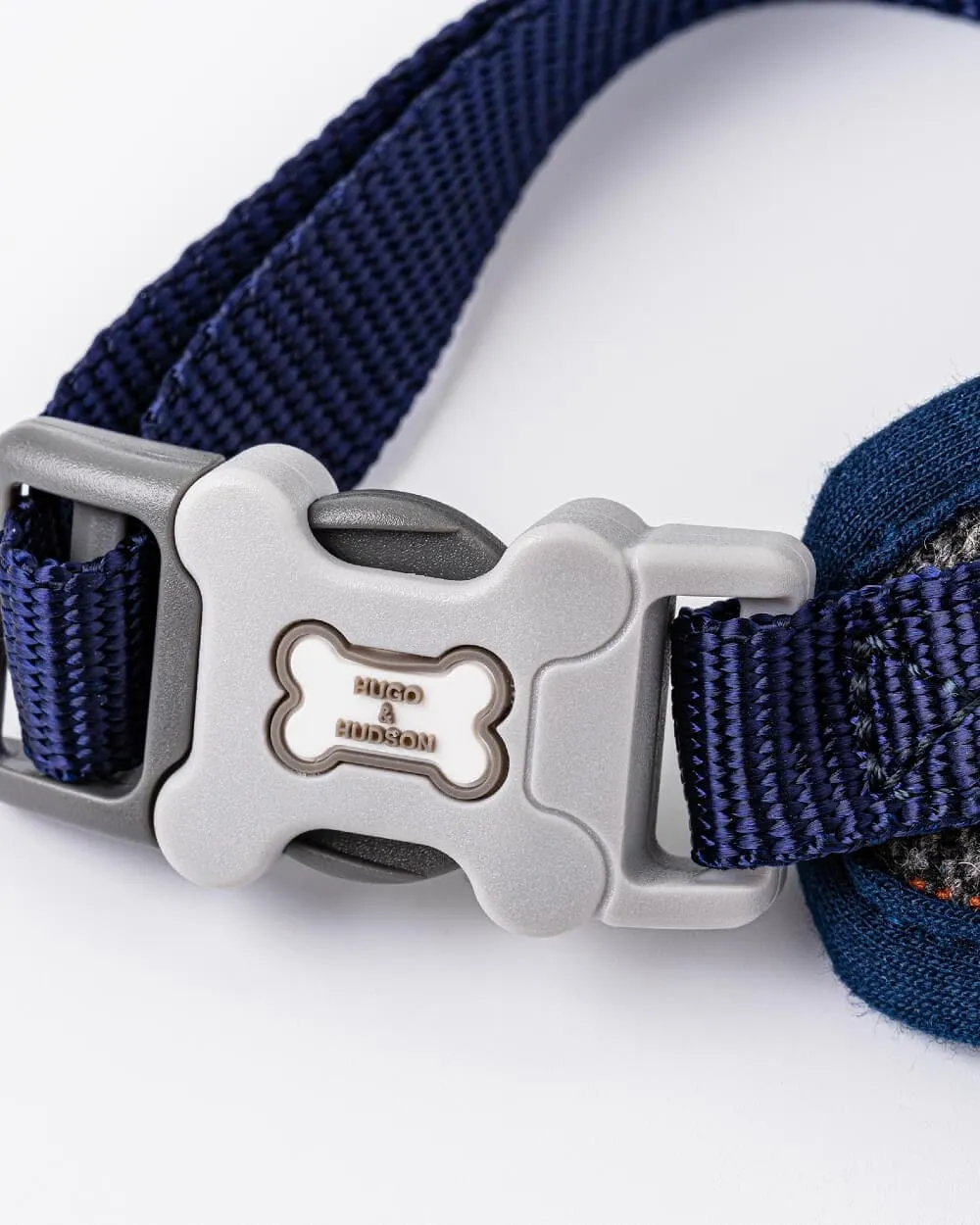 Buy Grey Checkered Herringbone Dog Harness