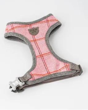 Shop Pink Checkered Dog Harness