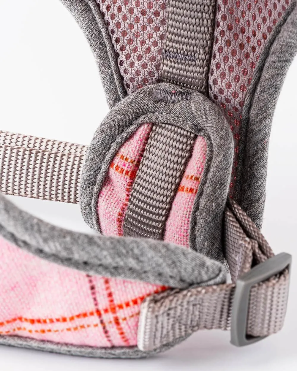 Shop Pink Checkered Dog Harness