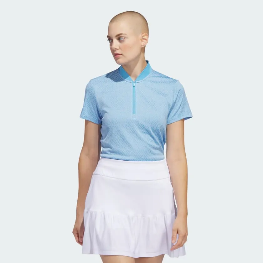 Ultimate365 Jacquard Polo Shirt for Women by Adidas