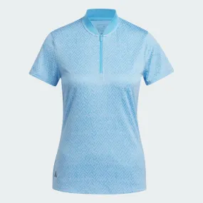 Ultimate365 Jacquard Polo Shirt for Women by Adidas