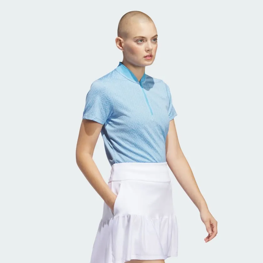 Ultimate365 Jacquard Polo Shirt for Women by Adidas