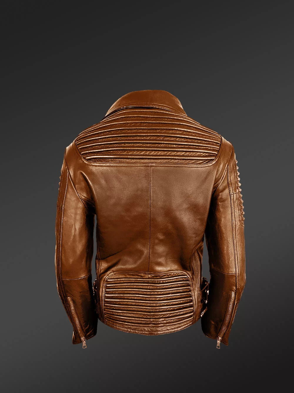 Unique Tan Leather Biker Jackets for Stylish Women