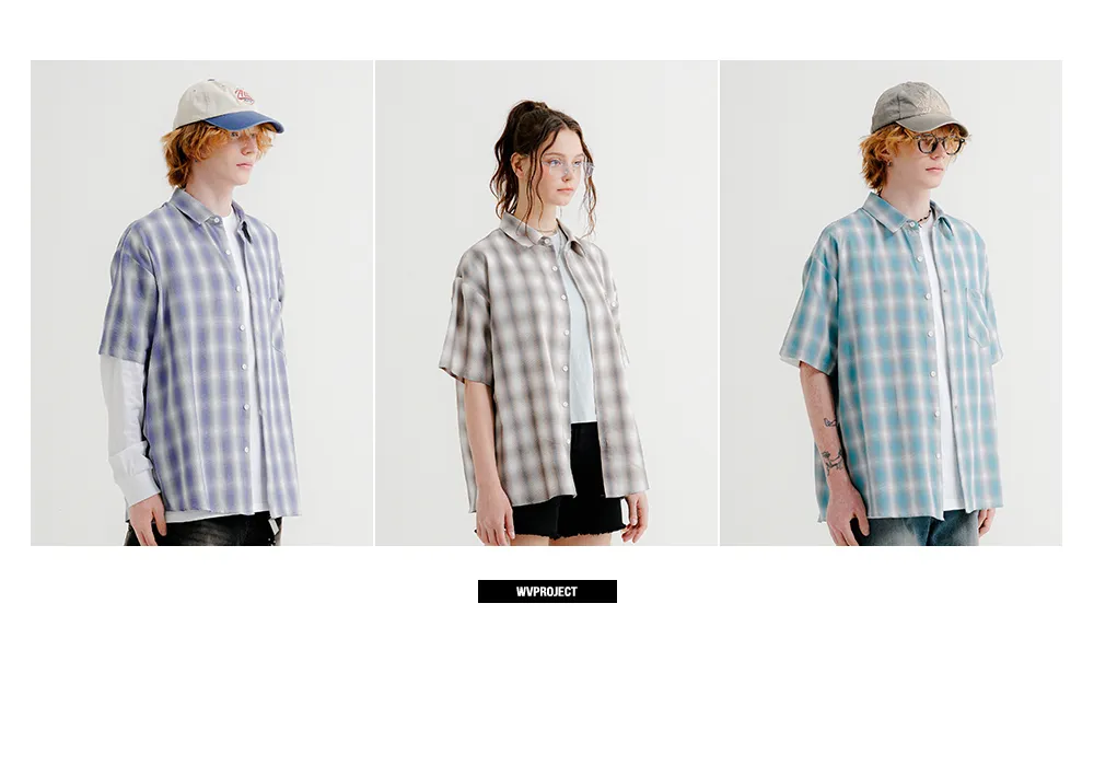 Street Unisex WV PROJECT Cotton Shirts & Blouses