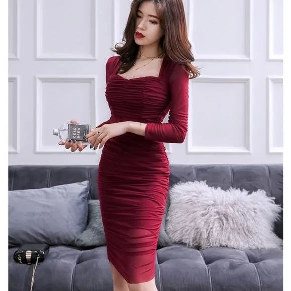 Vintage Bodycon Pencil Dresses