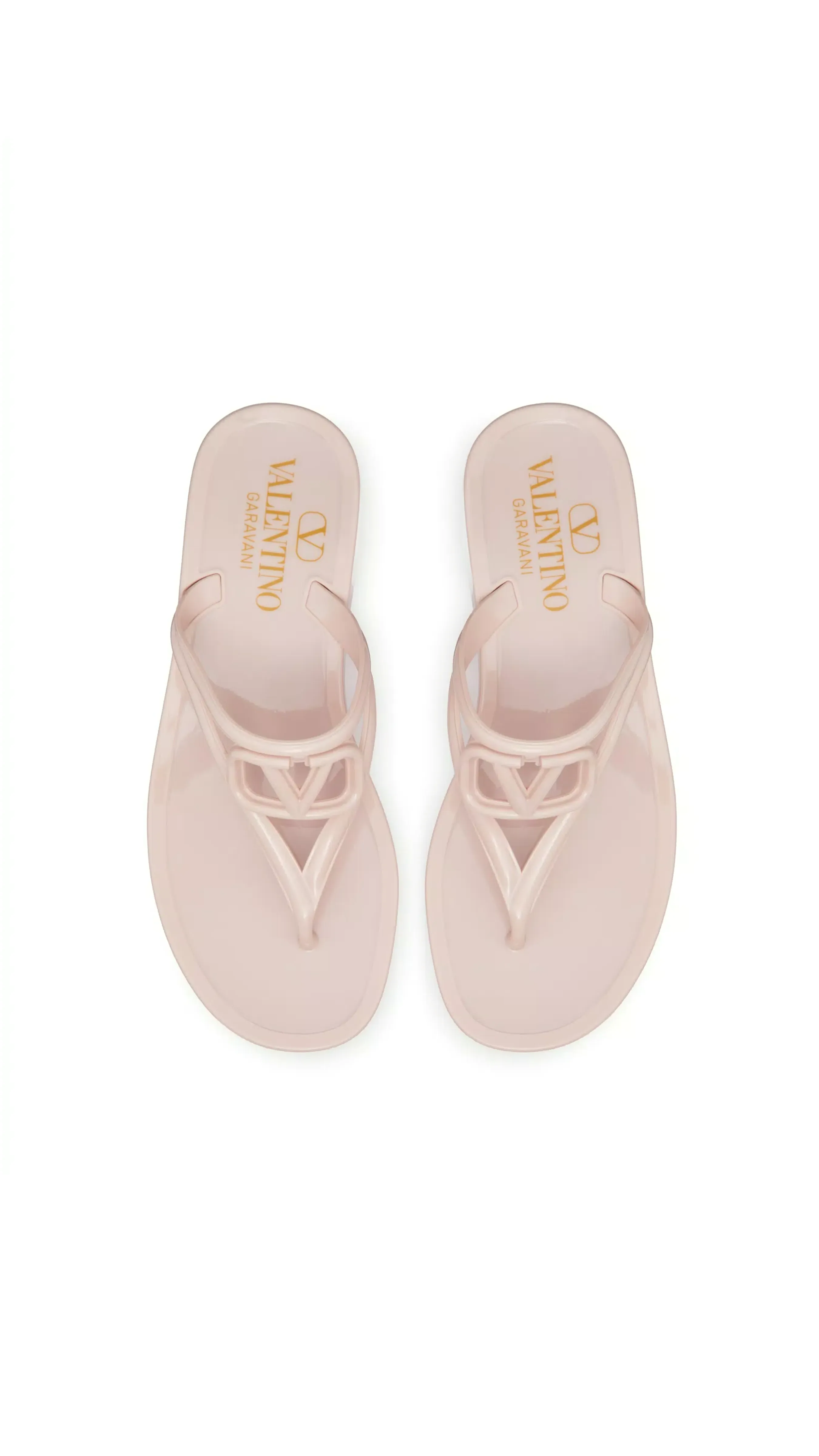 Vlogo Signature Thong Sandals - Rose Quartz