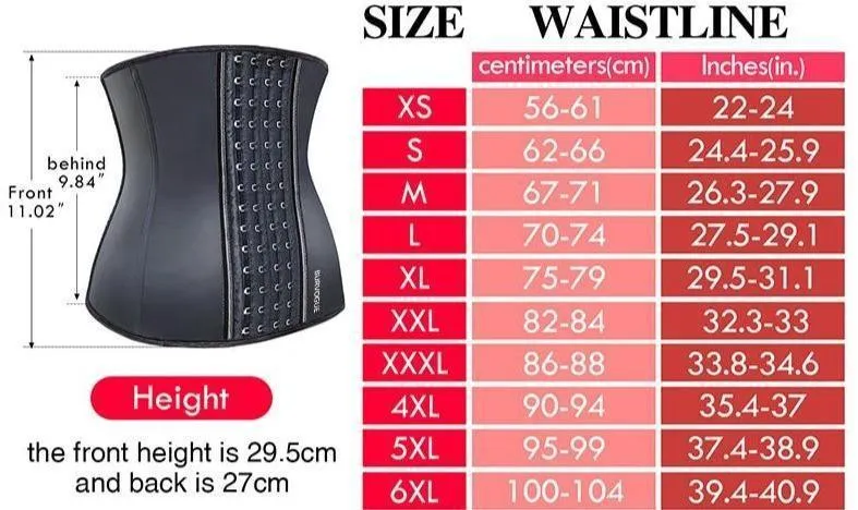 Hourglass body shaper waist trainer