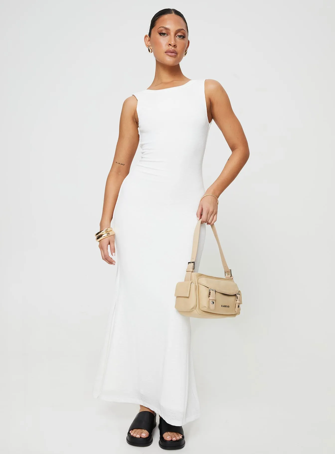 White Maxi Dress by Ashen