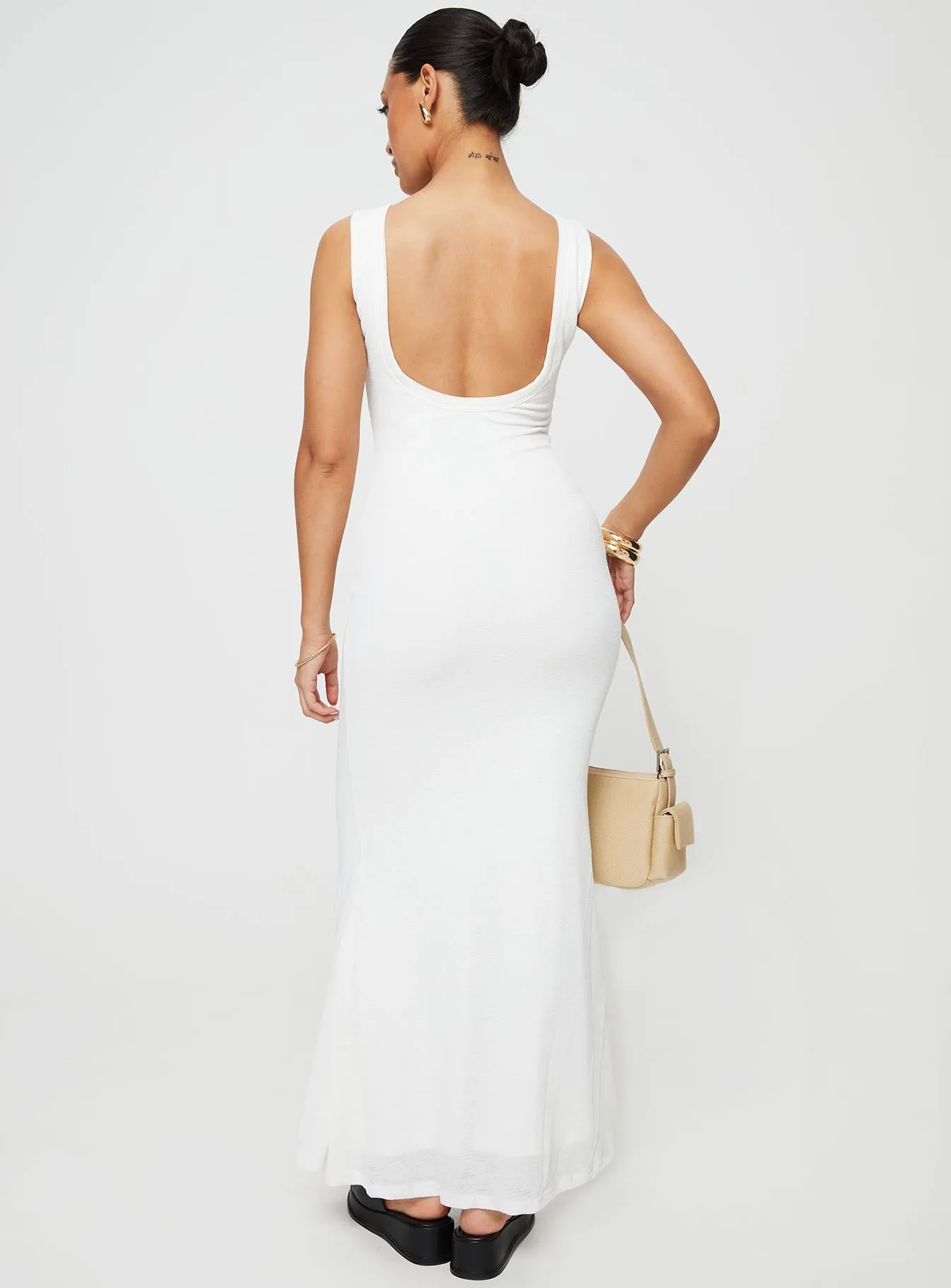 White Maxi Dress by Ashen