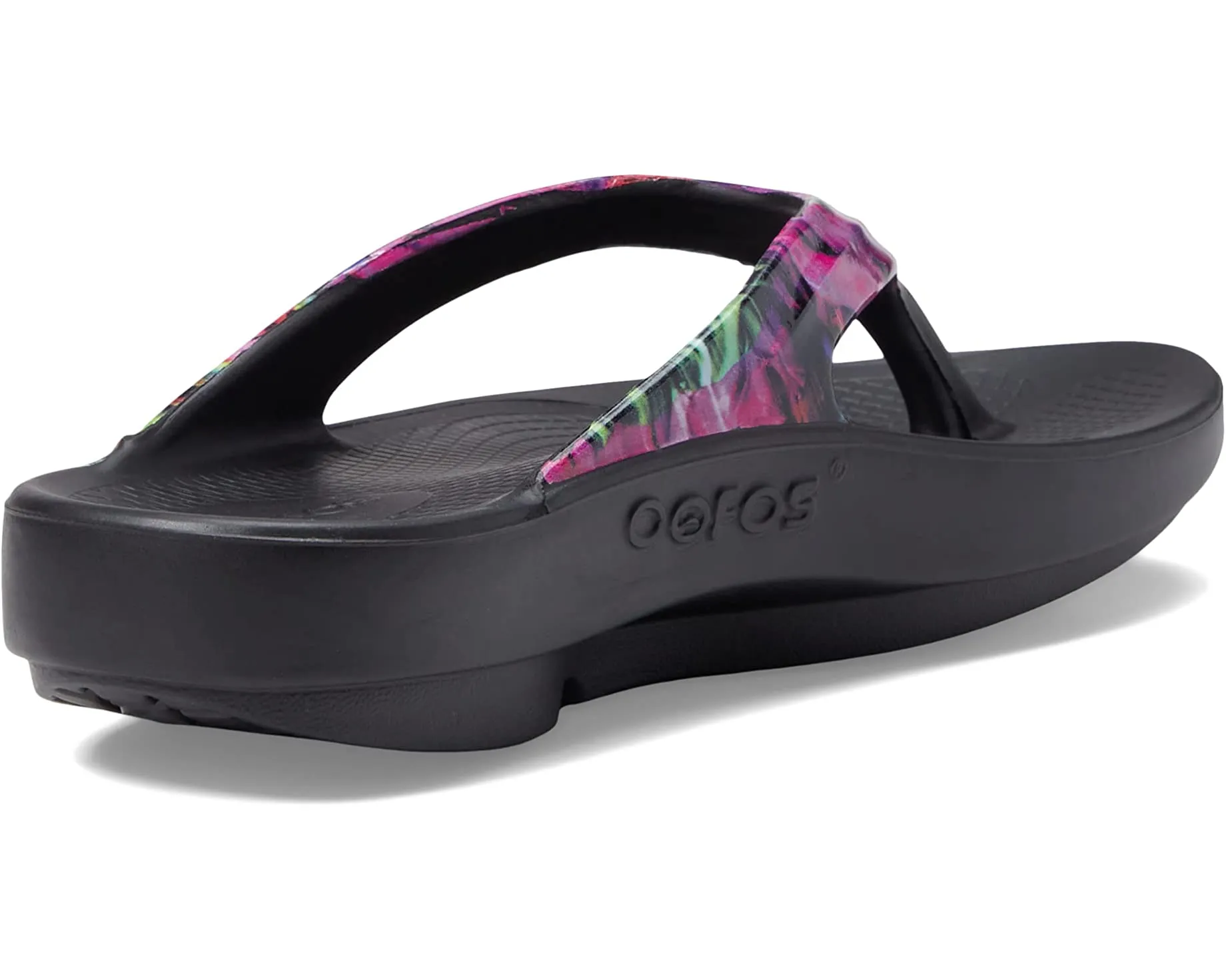 Women's Neon Rose Limited Thong Sandals by Oofos