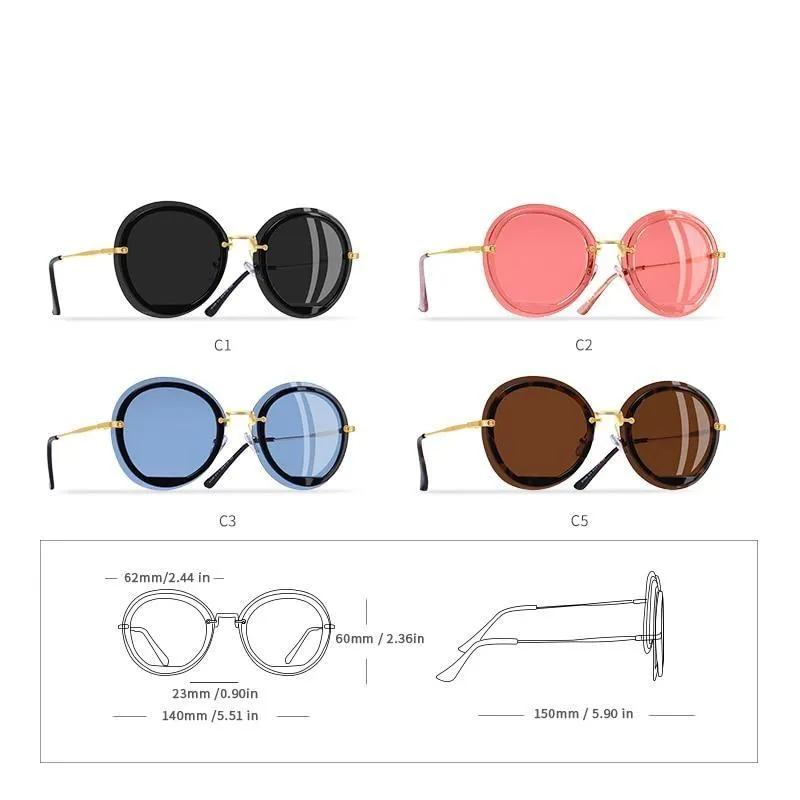 Women's Oversized Polarized Sunglasses