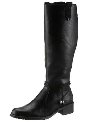 Zip-Up Decorative Lacing Boots